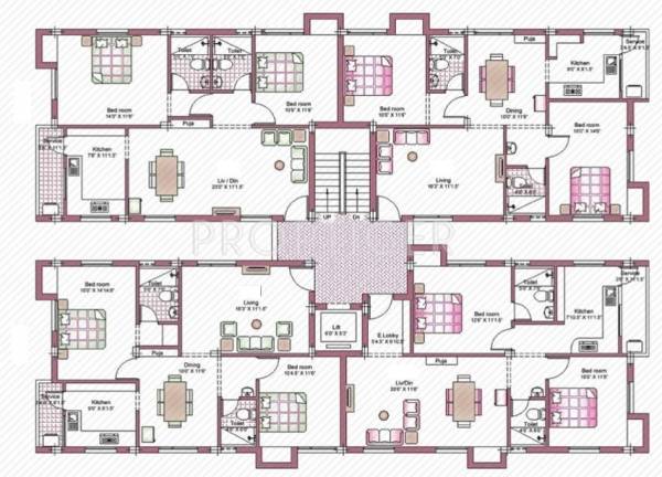 Images for Cluster Plan of Indu Swatham