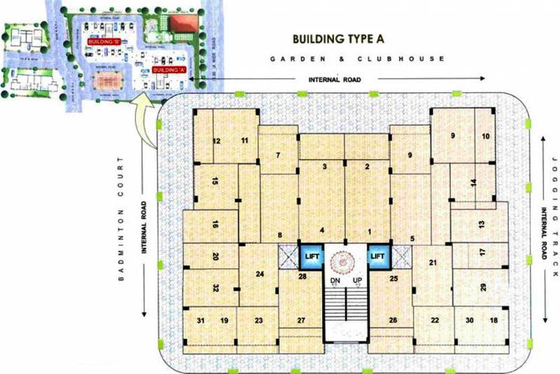 Images for Cluster Plan of Aditya Pride Tower