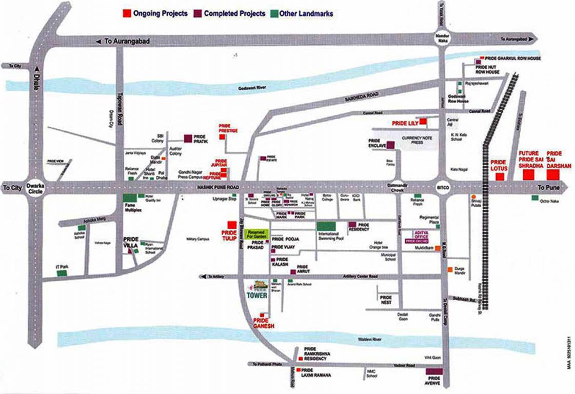 Images for Location Plan of Aditya Pride Tower