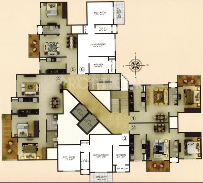 Images for Cluster Plan of Karia Konark Orchid