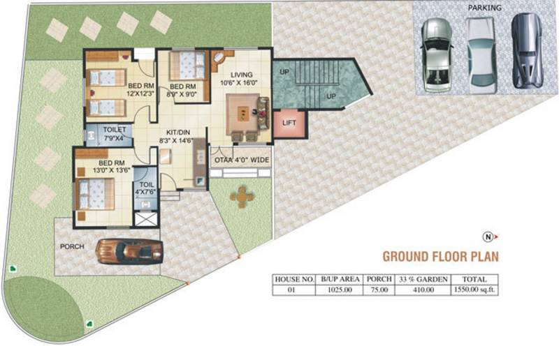 Images for Cluster Plan of Aditya Developers Pride Villa