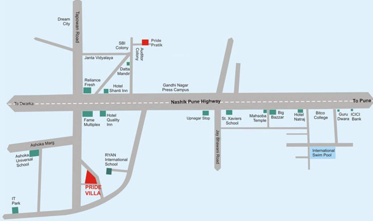 Images for Location Plan of Aditya Developers Pride Villa