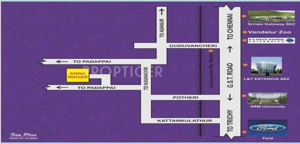 Images for Location Plan of Vamanan Estates Anna Nagar