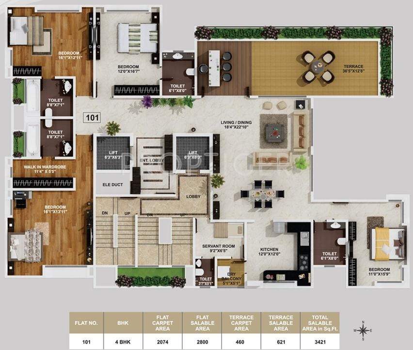 Images for Cluster Plan of Swojas Aarohi