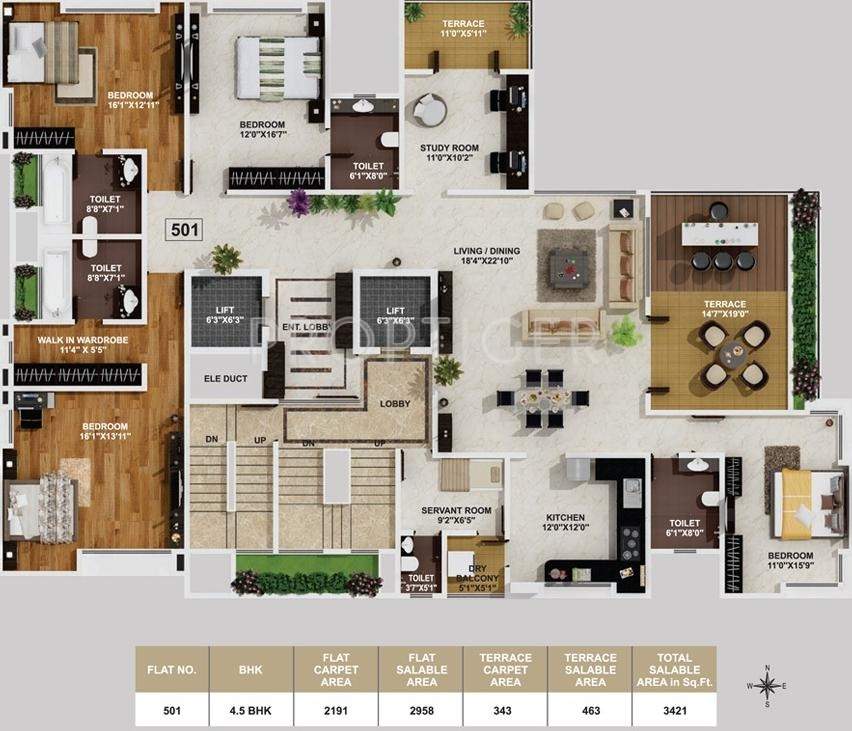 Images for Cluster Plan of Swojas Aarohi
