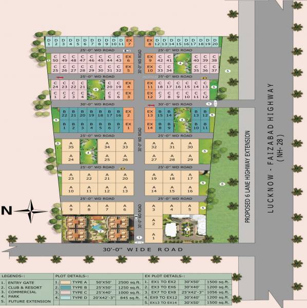 Images for Layout Plan of Ropeway Aman Basera
