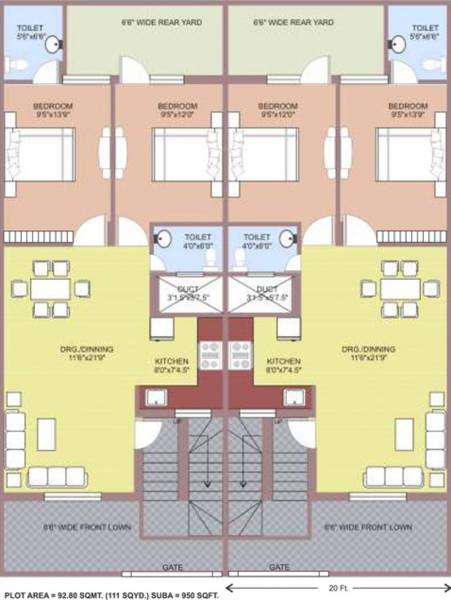 Images for Cluster Plan of Gayatri Gayatri Sun City