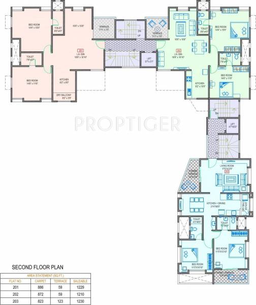 Images for Cluster Plan of Shreyas Link View Residency
