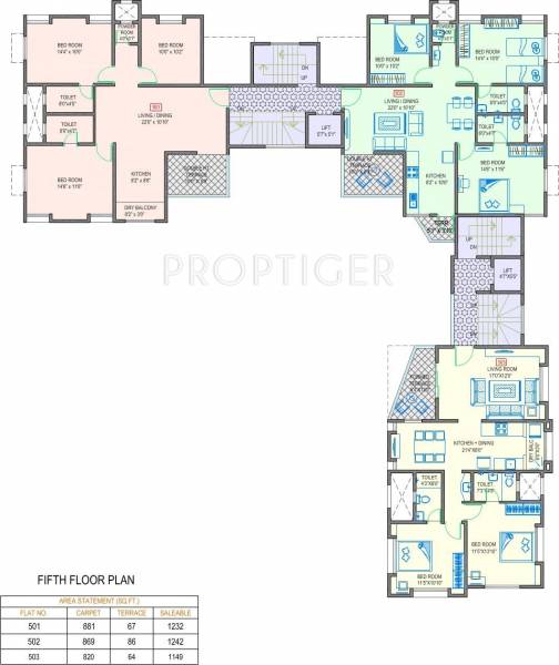 Images for Cluster Plan of Shreyas Link View Residency