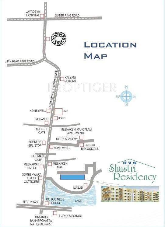 Images for Location Plan of RV Shastri Residencey