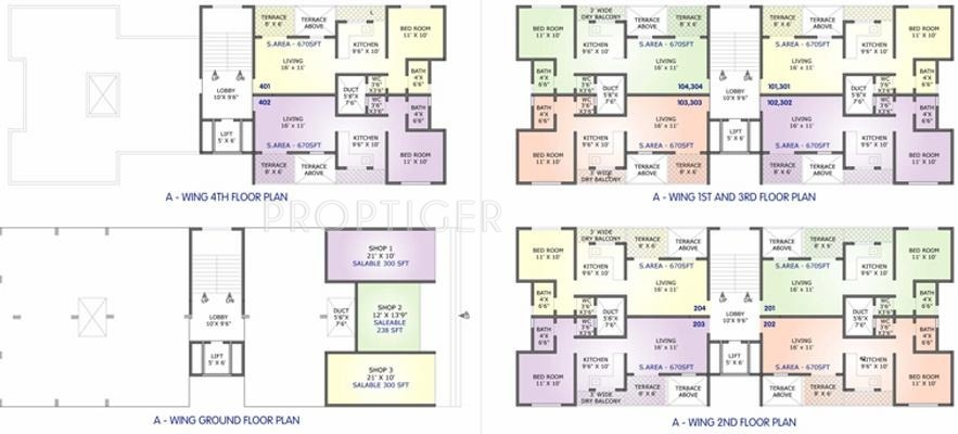 Images for Cluster Plan of Shivtara Tara Srishti