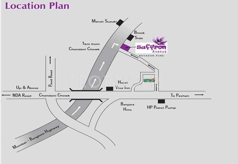 Images for Location Plan of Surana Saffron Avenue