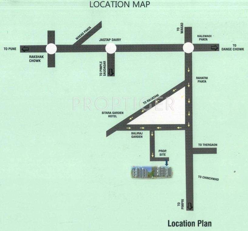  residency Images for Location Plan of Aryavedant Residency