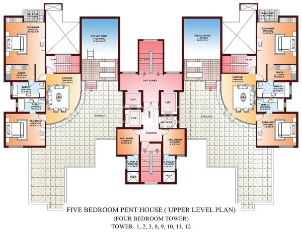  la-tropicana Tower 3 Cluster Plan