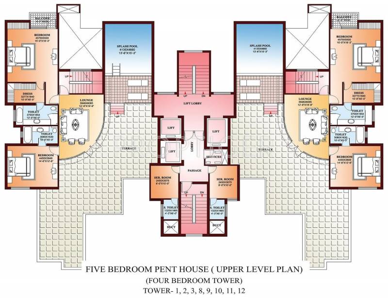  la-tropicana Tower 3 Cluster Plan