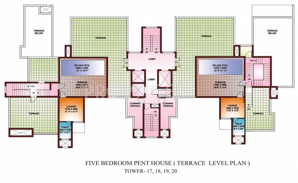  la tropicana Tower 7 Cluster Plan