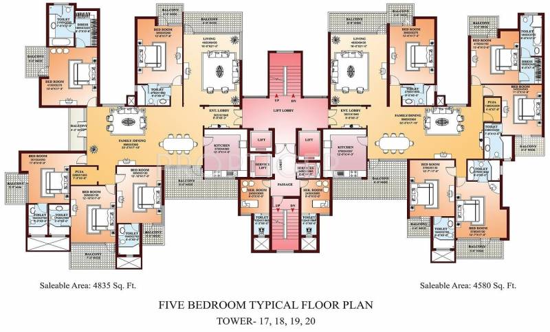  la-tropicana Tower 9 Cluster Plan