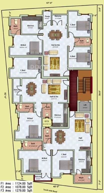 Images for Cluster Plan of Vaari Sowparnika