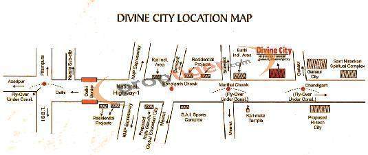 Images for Location Plan of Divine Group Divine City Plots