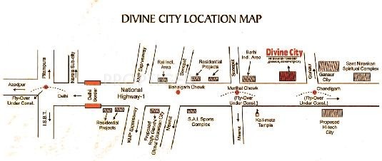 Images for Location Plan of Divine Group Divine City Villas