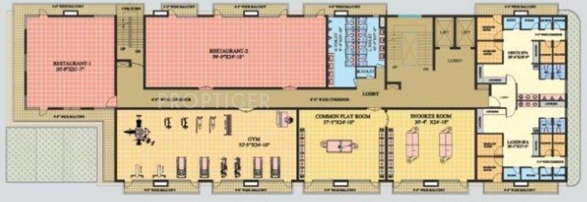 Images for Cluster Plan of Omaxe Mid Town