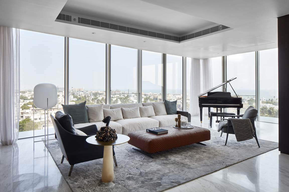  azure the oceanique Living Area