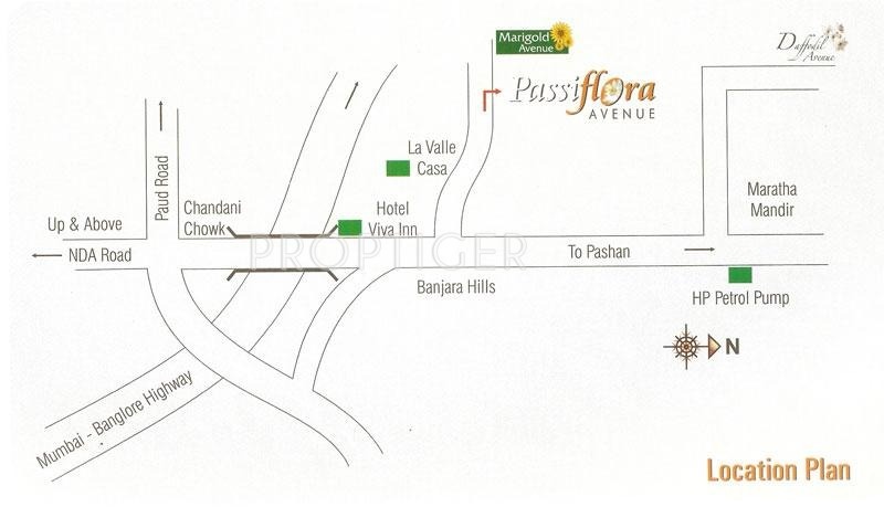 Images for Location Plan of Surana Associates Passiflora Avenue