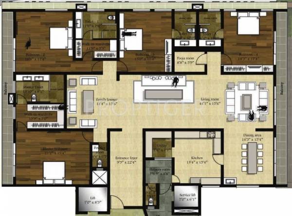 Images for Cluster Plan of Vijay The Art