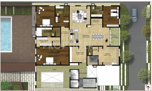 Images for Cluster Plan of Vijay The Art