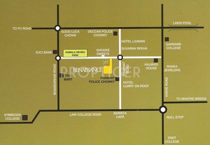 Images for Location Plan of Surana Associates Renaissance