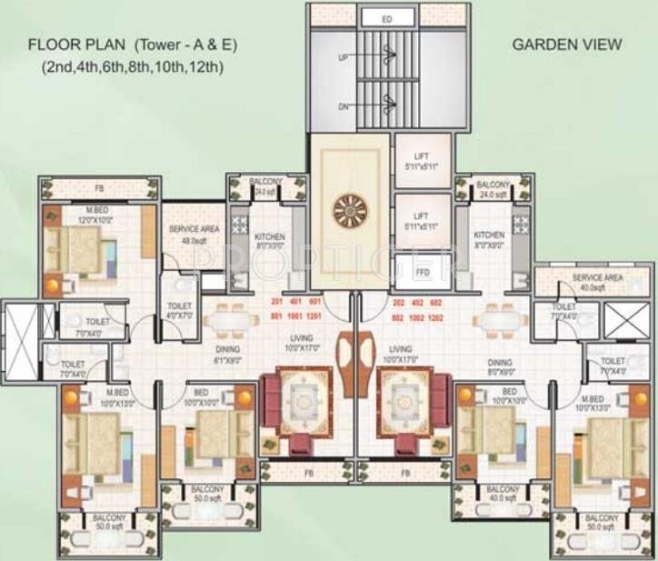 Images for Cluster Plan of Bhagwati Bhagwati Heritage