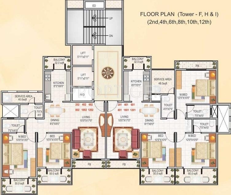 Images for Cluster Plan of Bhagwati Bhagwati Heritage