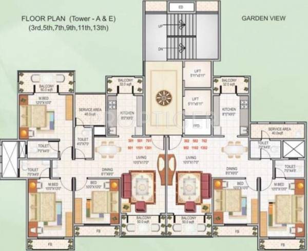 Images for Cluster Plan of Bhagwati Bhagwati Heritage
