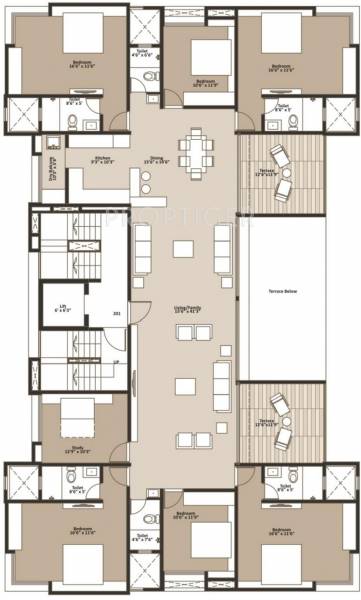 Images for Cluster Plan of Venkateshwara The Seasons