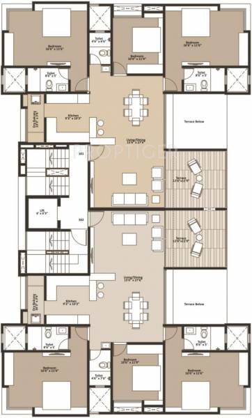 Images for Cluster Plan of Venkateshwara The Seasons