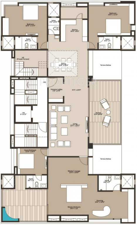 Images for Cluster Plan of Venkateshwara The Seasons