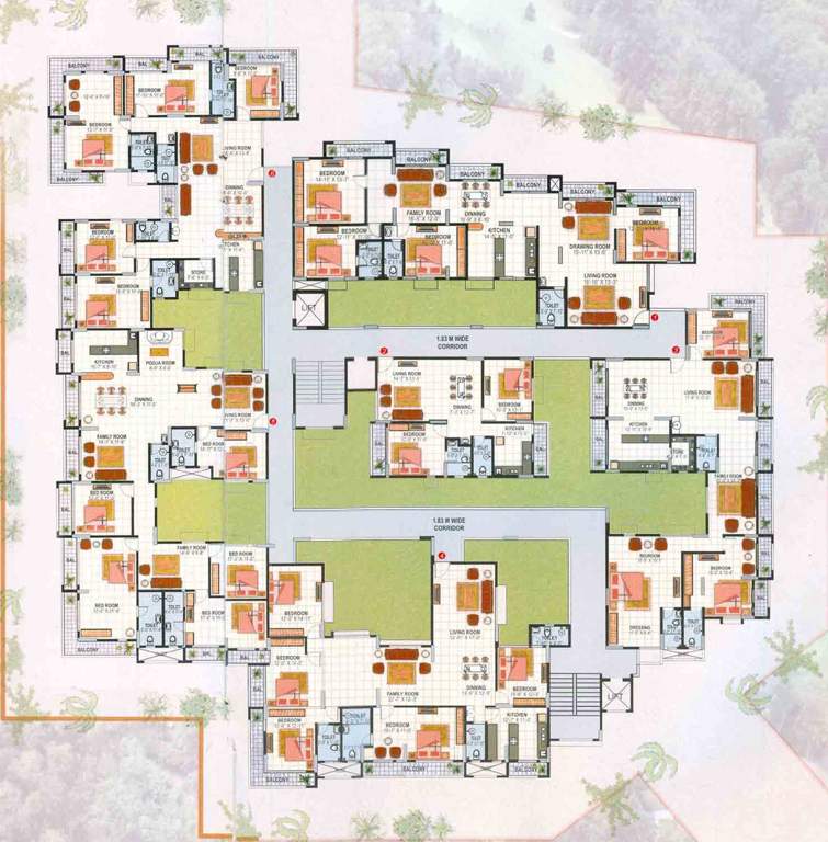  heights Images for Cluster Plan of Shakti Property Shakti Heights