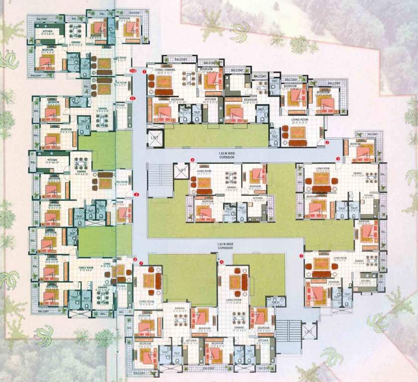  heights Images for Cluster Plan of Shakti Property Shakti Heights