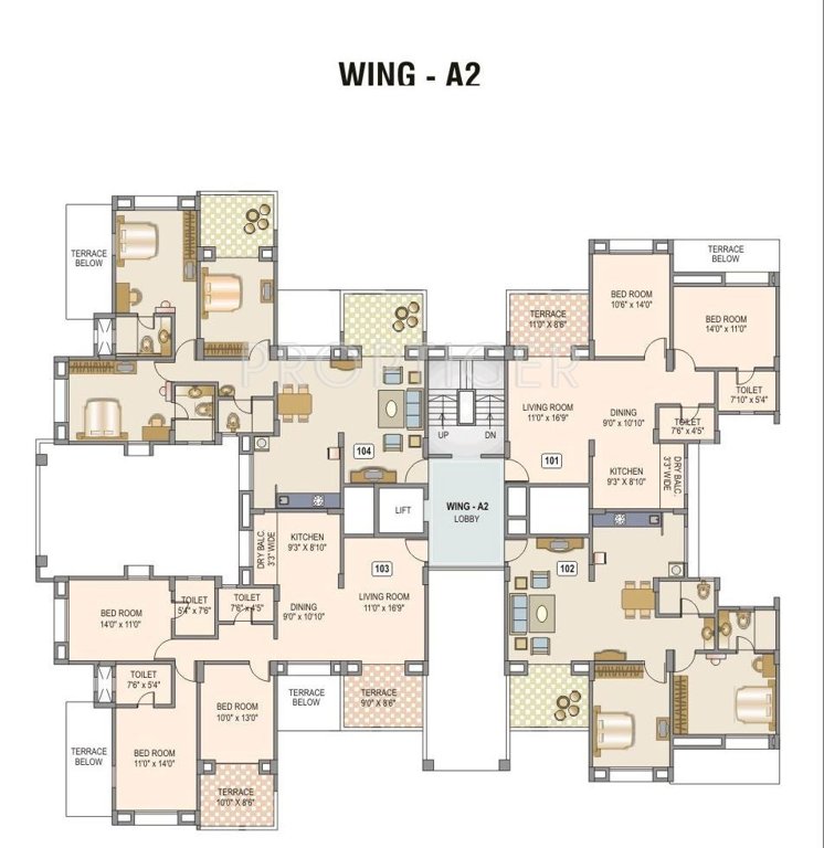 Images for Cluster Plan of Tyagi Uttam Townscapes Elite