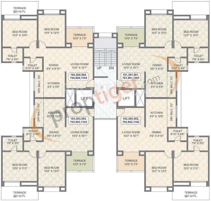 Images for Cluster Plan of Tyagi Uttam Townscapes Elite