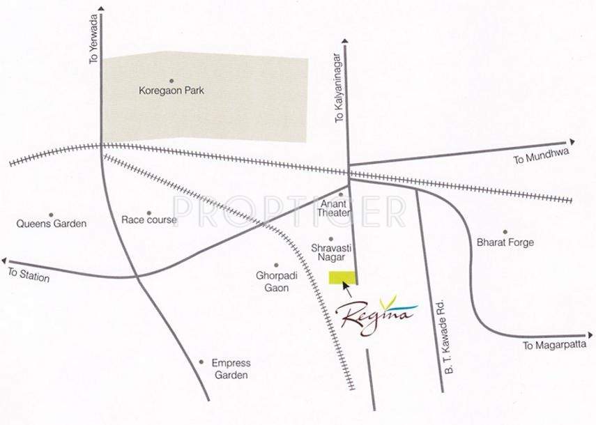 Images for Location Plan of Alcon Builders and Promoters Regina