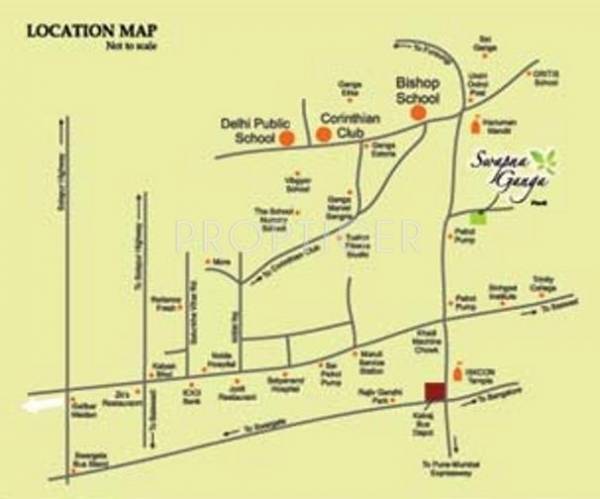 Images for Location Plan of Pushpganga Swapna Ganga