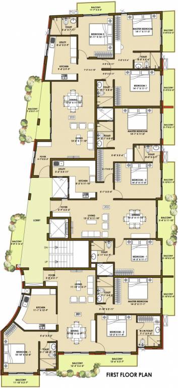 Images for Cluster Plan of Griha Udyaan 1