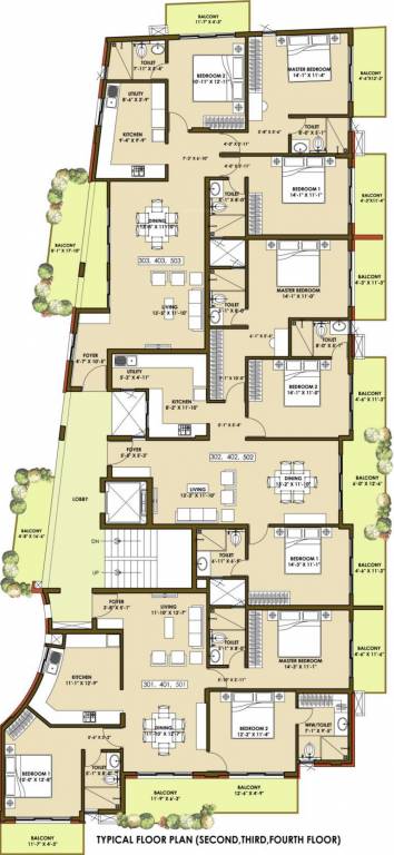 Images for Cluster Plan of Griha Udyaan 1