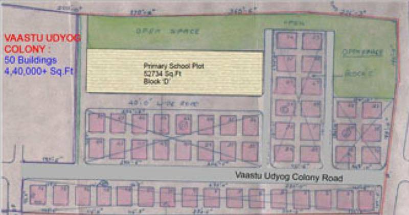 Images for Layout Plan of Vaastu Udyog Colony
