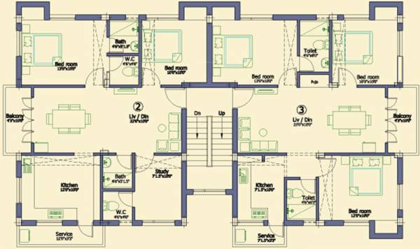 Images for Cluster Plan of Nakshatra Raja Rukmini