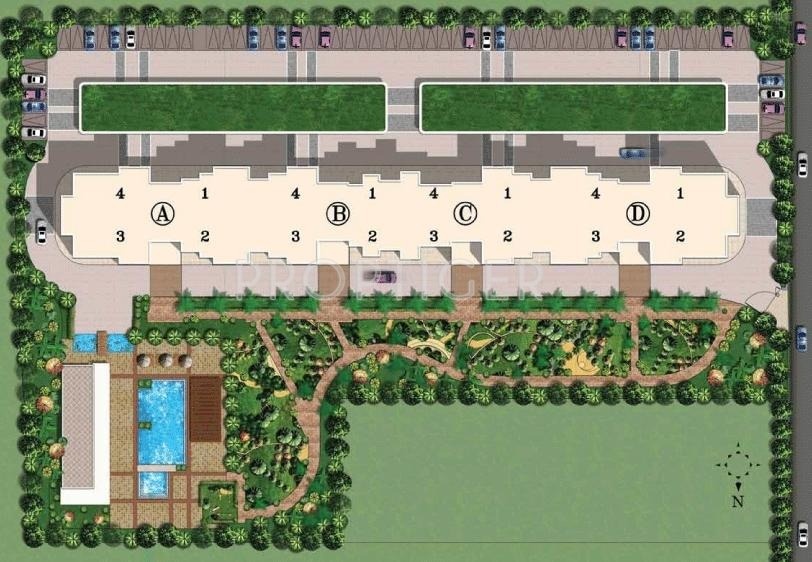Karia Developers Konark Meadows Layout Plan