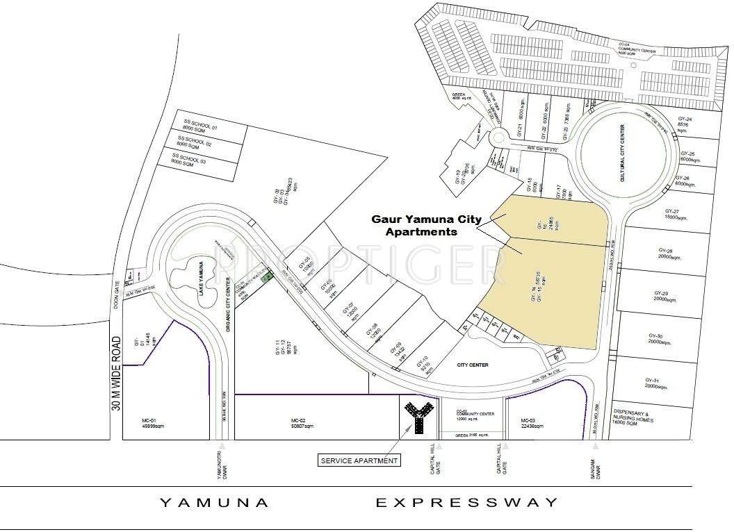 gaur yamuna city Images for Master Plan of Gaursons Gaur Yamuna City