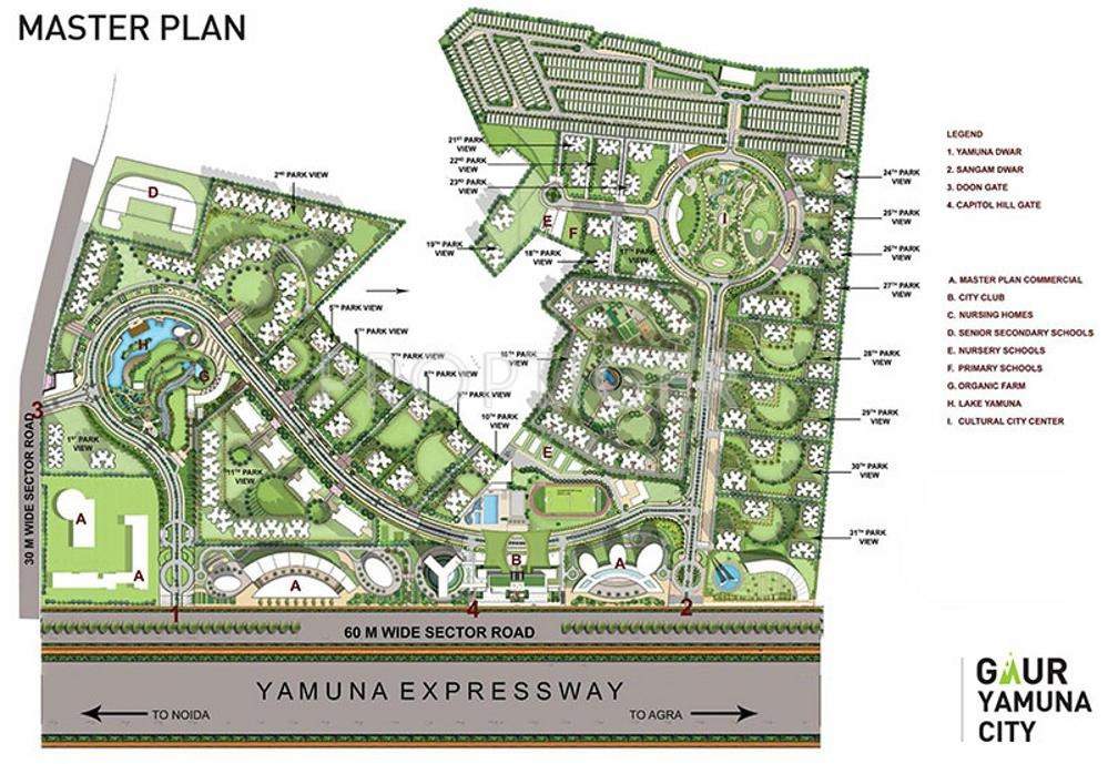 gaur yamuna city Images for Master Plan of Gaursons Gaur Yamuna City