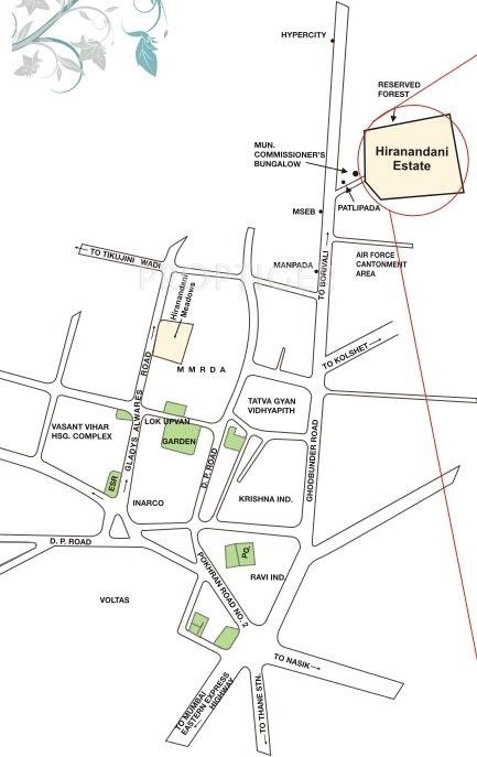 Images for Location Plan of Hiranandani Developers Tribeca